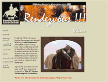 Tablet Screenshot of 1838rendezvous.com